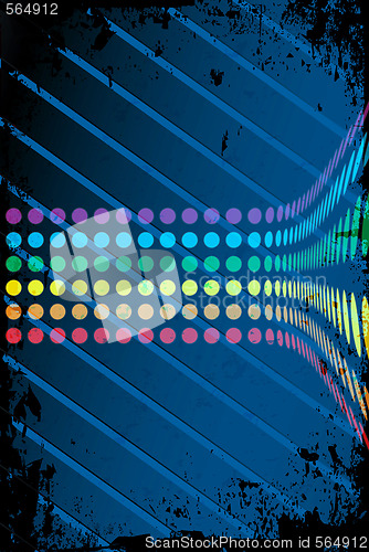 Image of Rainbow Circles Layout