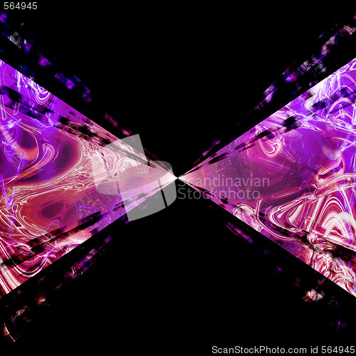 Image of Purple Plasma Vortex