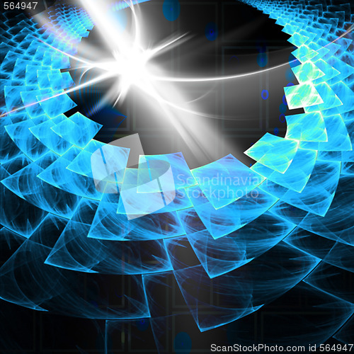 Image of Abstract Fractal Layout