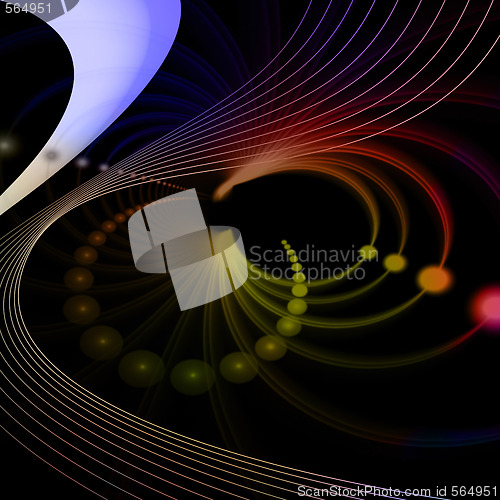 Image of Abstract Fractal Background