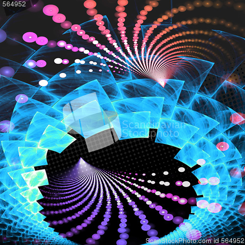 Image of Abstract Fractal Layout