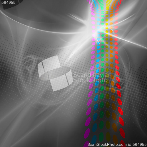 Image of Rainbow Circles Layout