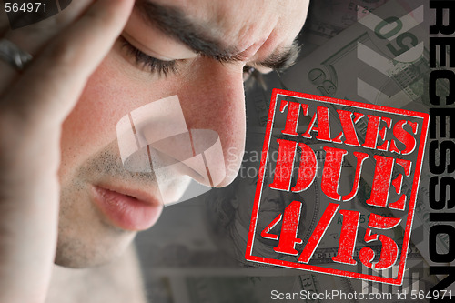 Image of Stressed Over Taxes Due