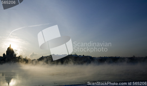 Image of Winter on Niva river