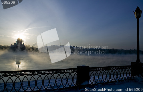 Image of Winter on Niva river