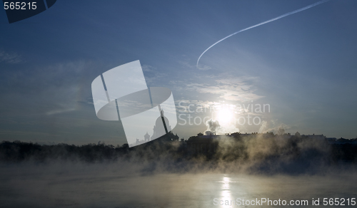 Image of Winter on Niva river