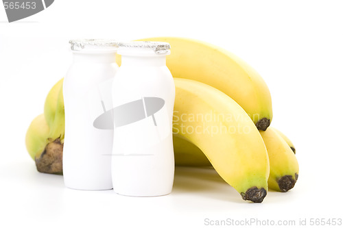 Image of banana yogurt