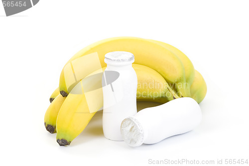 Image of banana yogurt