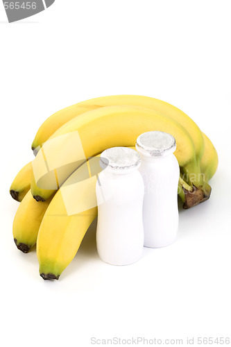 Image of banana yogurt