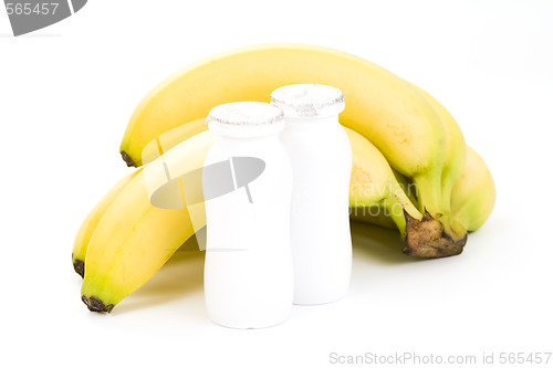 Image of banana yogurt