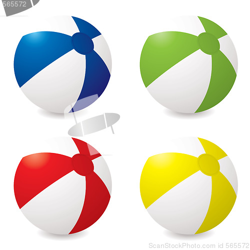 Image of beach ball variation