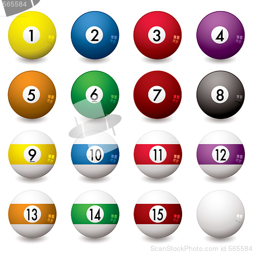 Image of pool balls