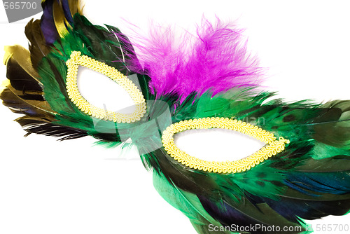 Image of Closeup Masquerade Mask