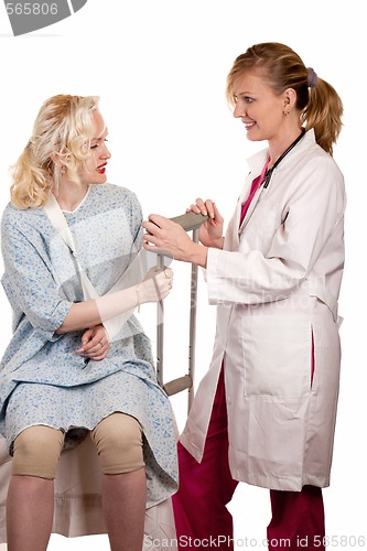 Image of Patient examination