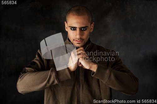 Image of Dramatic Hispanic guy