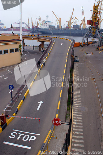 Image of Road in Port