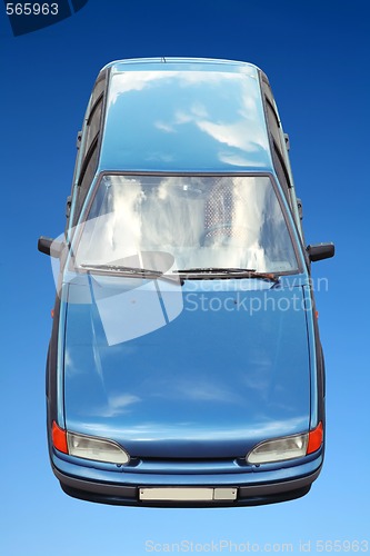 Image of Blue Car