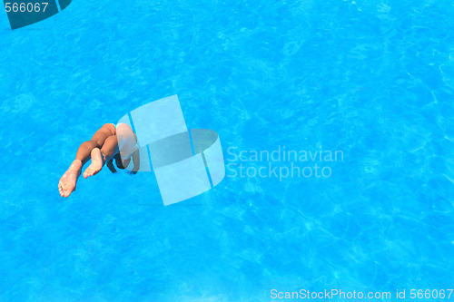 Image of Pretty blonde woman 