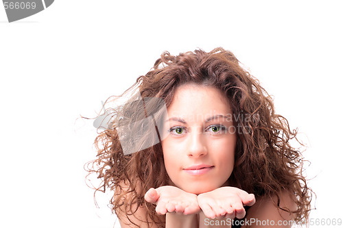 Image of happy young woman