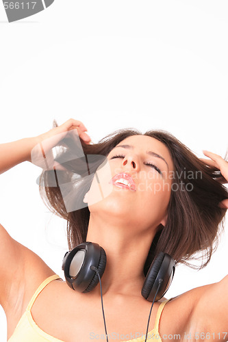 Image of happy young woman