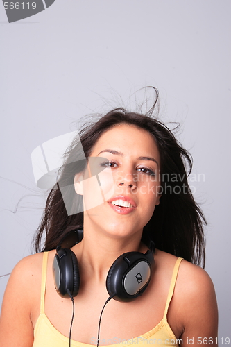 Image of happy young woman