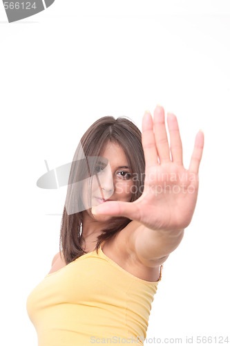 Image of happy young woman