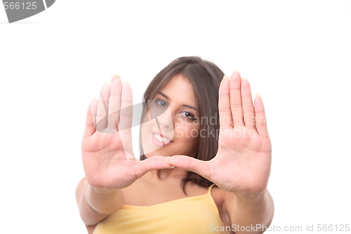 Image of happy young woman