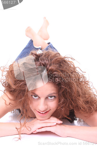 Image of happy young woman