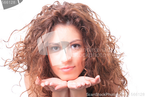 Image of happy young woman