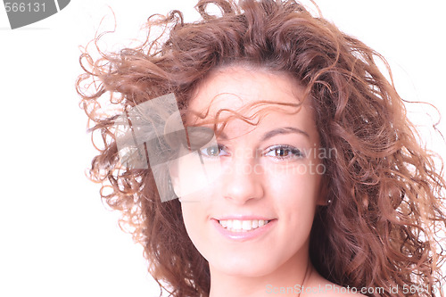Image of happy young woman