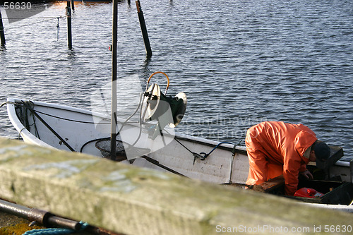 Image of harbour in skåre in sweden