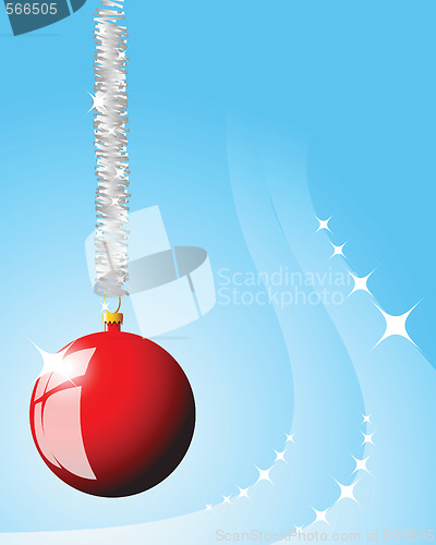 Image of Christmas bulb background
