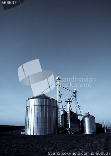 Image of Modern silos
