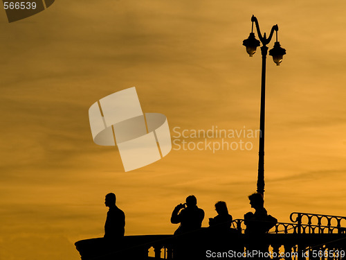 Image of Observation desk at twilight