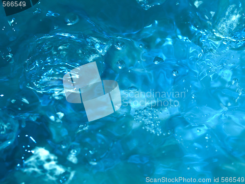 Image of Blue water background