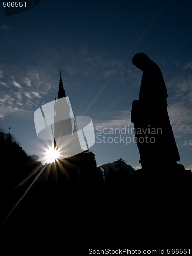 Image of Lourdes basilica