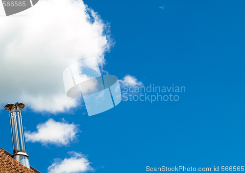 Image of Chimney on roof