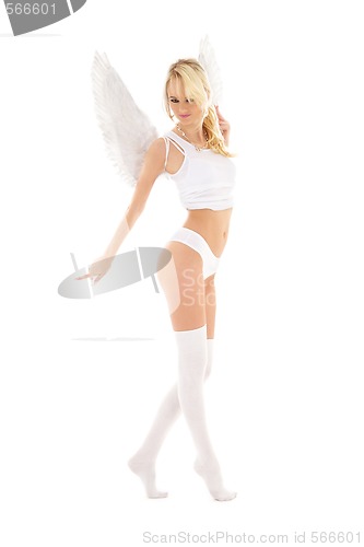 Image of white angel