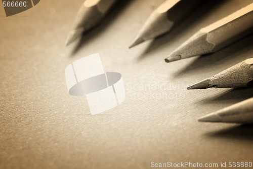Image of Sharp pencils