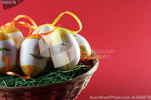 Image of Painted easter eggs 