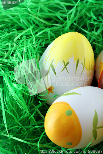 Image of Painted easter eggs 