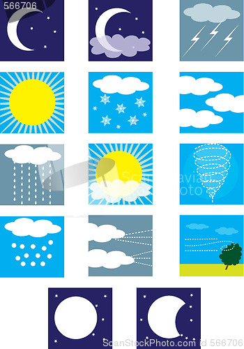 Image of Weather Symbols