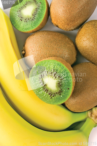 Image of  kiwi and banana