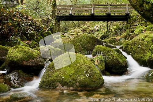 Image of Great Landscape on the mountains in Portugal