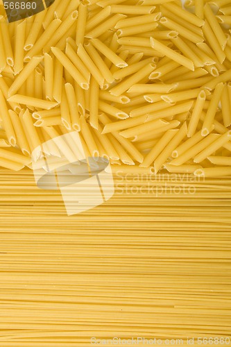 Image of uncooked pasta