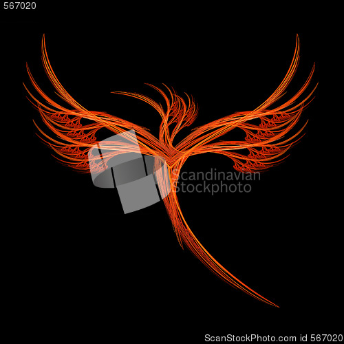 Image of Fractal bird