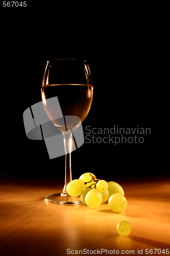 Image of Evening wine still life