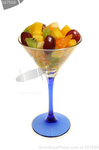Image of Fruit salad glass