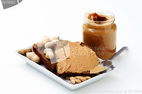 Image of peanut butter sandwich