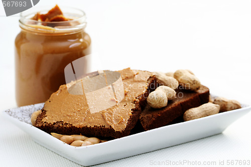 Image of peanut butter sandwich